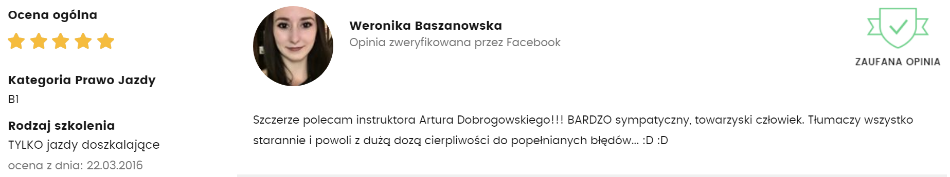 weronika baszanowska